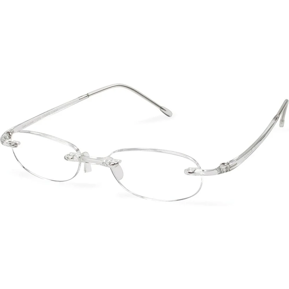 NEW! Scojo New York Gels Original Reading Glasses 1.50x Crystal Clear‎